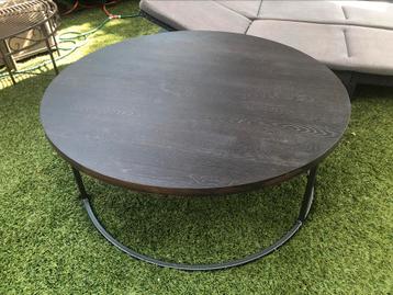 Grote designsalontafel: 111cm doorsnee, 45cm hoog beschikbaar voor biedingen