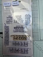 Kaiser Craft: Telegraph Road stempels, Ophalen of Verzenden, Nieuw, Clearstamp