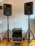 PA set met Electro Voice SX300 speakers en versterker, Muziek en Instrumenten, P.A., Zo goed als nieuw, Ophalen