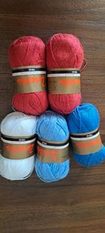 Zareska Trend Garen - Rood, Wit, Blauw, Ophalen of Verzenden, Zo goed als nieuw, Breien of Haken, Wol of Garen