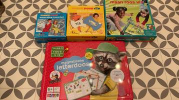 Maan roos vis kwartet memo zoekspel magnetische letterdoos beschikbaar voor biedingen