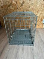 Kleine metalen bench 62x48x55 cm, Dieren en Toebehoren, Hondenhokken, Ophalen, Gebruikt, Minder dan 75 cm, Minder dan 65 cm