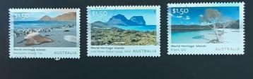 AUSTRALIE 2025 : SERIE WORLD HERITAGE ISL.SHEET
 beschikbaar voor biedingen