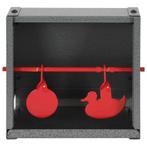 Schietkast met 2 targets staal rond en eend GRATIS BEZORGD!, Verzenden, Nieuw