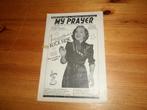 My prayer - boulanger / kennedy - alice faye, Gebruikt, Accordeon, Ophalen of Verzenden, Artiest of Componist