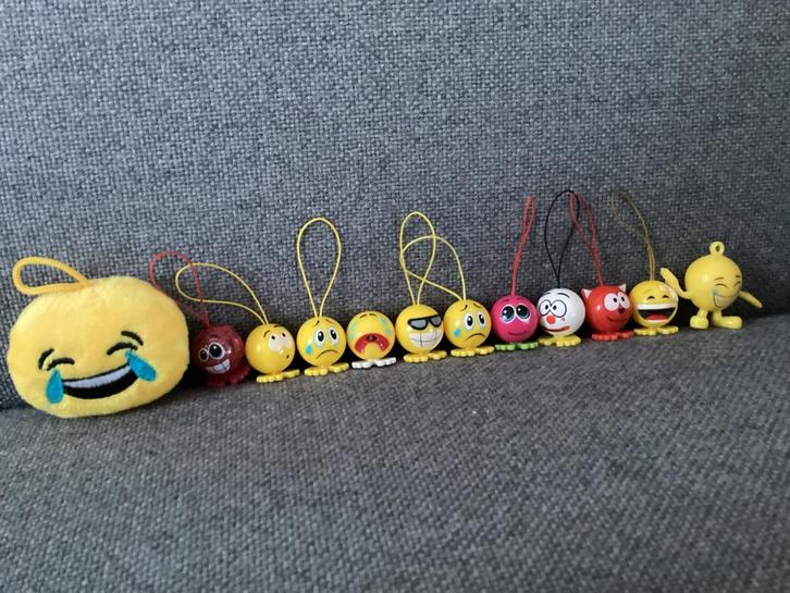Emoji Sleutelhangers, Webbies van Super de Boer, spaaractie, Kinderen en Baby's, Speelgoed | Overig, Gebruikt, Jongen of Meisje