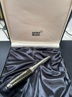 Mont Blanc Solitaire LeGrand Carbon Steel, Gebruikt, Met doosje, Ophalen of Verzenden, Vulpen