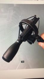 Audio Technica ATM10+AT8410a Shockmount Vintage +-1985, Ophalen of Verzenden, Gebruikt, Studiomicrofoon