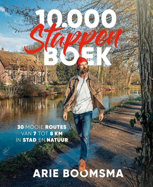 10.000 stappenboek - Arie Boomsma, Boeken, Reisgidsen, Zo goed als nieuw, Fiets- of Wandelgids, Verzenden
