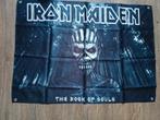 Nieuw iron maiden  wandvlag 50 x 70 cm, Ophalen of Verzenden, Nieuw