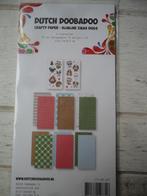 Dutch Doobadoo Crafty Paper Slimline xmas Dogs, Ophalen of Verzenden, Nieuw, Overige thema's, Overige typen
