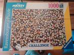 Puzzel Disney Mickey and friends challenge puzzel 1000 stukj, Ophalen of Verzenden, 500 t/m 1500 stukjes, Zo goed als nieuw, Legpuzzel