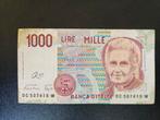 Italië pick 114a 1990 Montessori licht beschreven, Postzegels en Munten, Ophalen of Verzenden, Italië, Los biljet