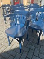Bistro bar cafe thonet stoelen kantine TON, Huis en Inrichting, Stoelen, Vijf, Zes of meer stoelen, Blauw, Gebruikt, Ophalen of Verzenden
