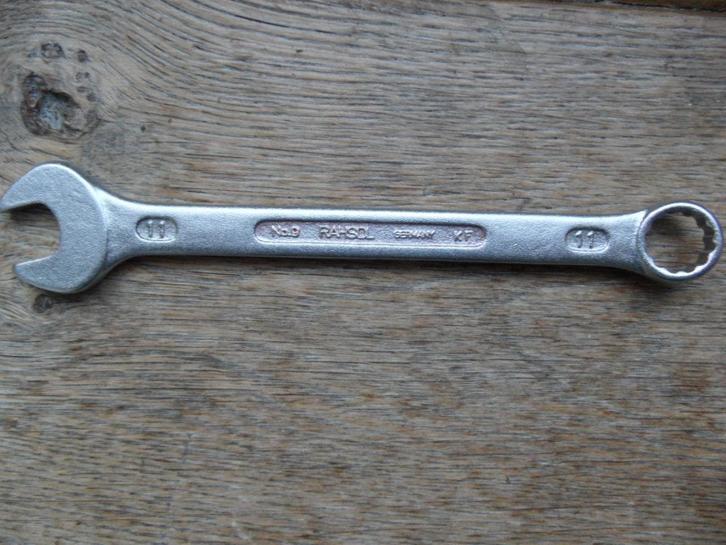 Rahsol (Gedore Solingen) No 9 steekringsleutel maat 11, Auto diversen, Autogereedschap, Zo goed als nieuw, Ophalen of Verzenden