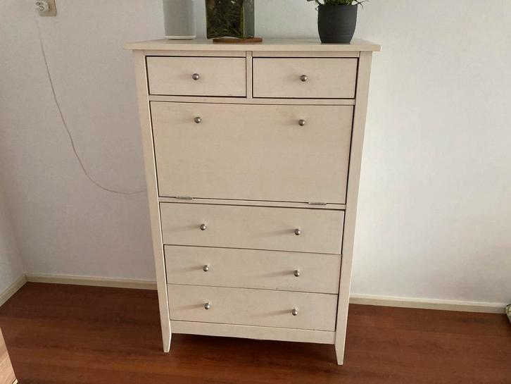 Ladenkast met handige klep, Huis en Inrichting, Kasten | Ladekasten, Gebruikt, 100 tot 150 cm, 50 tot 100 cm, 25 tot 50 cm, Grenenhout
