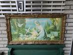 Vintage regilieuze prent maria en kind van Giovanni, Antiek en Kunst, Ophalen