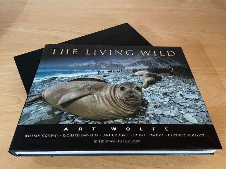 50% KORTING Art Wolfe The Living Wild (gesigneerd), Boeken, Natuur, Nieuw, Natuur algemeen, Verzenden