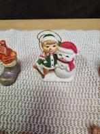 kerst beeldjes hangers 9x [a959], Diversen, Kerst, Ophalen of Verzenden