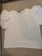 Wit Zara T-shirt, Kleding | Dames, T-shirts, Ophalen of Verzenden, Zo goed als nieuw, Wit, Korte mouw