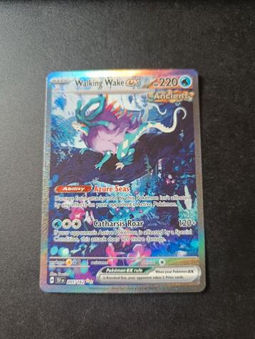 Walking Wake EX 205/162 Temporal Forces - Pokemon Kaart beschikbaar voor biedingen