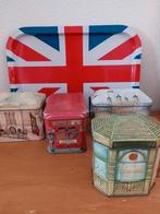 4 blikjes Churchill's & Bentley's  English Heritage coll., Antiek en Kunst, Ophalen of Verzenden