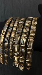 14karaat gouden armbanden heren massief bericht voor info, Ophalen of Verzenden