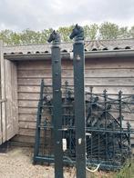 IJzeren Poort met Waaierpanelen, Ophalen, Met poort, Gebruikt, Sierhekwerk