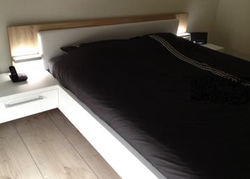 Tweepersoons bed 1.80x2.00 meter