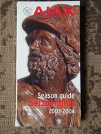 Ajax seizoensgids 2003 / 2004 nr. 20., Verzenden, Gebruikt, Ajax, Boek of Tijdschrift