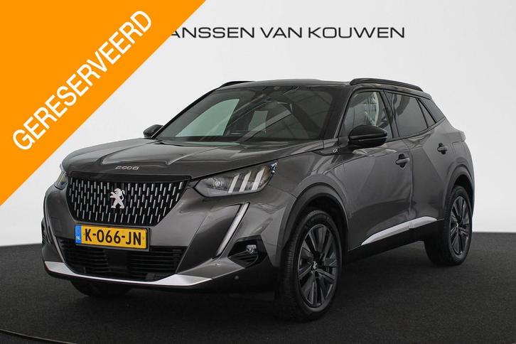 Peugeot 2008 1.2 PureTech GT 155PK Automaat FOCAL Keyless Ad, Auto's, Peugeot, Bedrijf, Te koop, ABS, Achteruitrijcamera, Adaptive Cruise Control