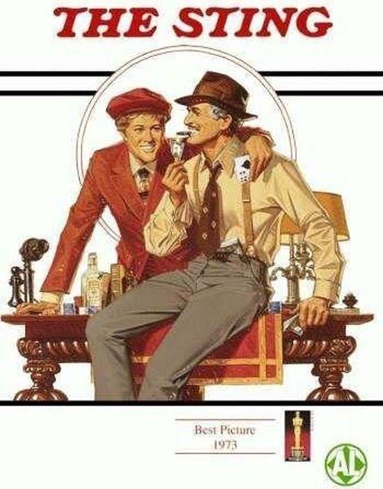 The Sting - Paul Newman - 1973, Cd's en Dvd's, Dvd's | Klassiekers, Zo goed als nieuw, Actie en Avontuur, 1940 tot 1960, Alle leeftijden