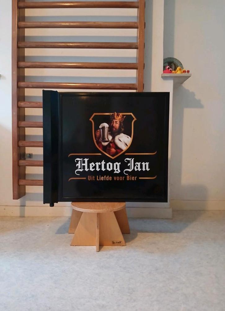 🎄020/ HERTOG JAN CAFE REST LICHT RECLAME/HEINEKEN/AMSTEL, Verzamelen, Merken en Reclamevoorwerpen, Gebruikt, Lichtbak of (neon) lamp