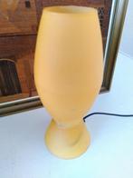 Vintage space age tafellamp, Space Age, Gebruikt, Ophalen of Verzenden, Glas