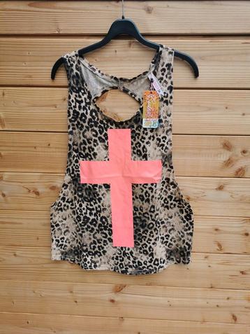 Coolcat top met dierenprint mt. M beschikbaar voor biedingen