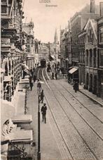 Leiden, Breestraat met tram. 5071, Verzenden, Voor 1920, Gelopen, Zuid-Holland