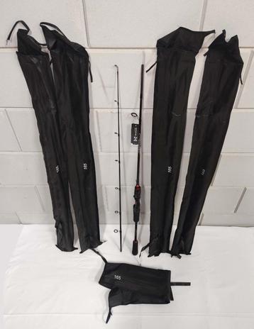 Partij 4x Eurocatch Raven Spin Hengel 1,65 Meter 5-28 Gram beschikbaar voor biedingen