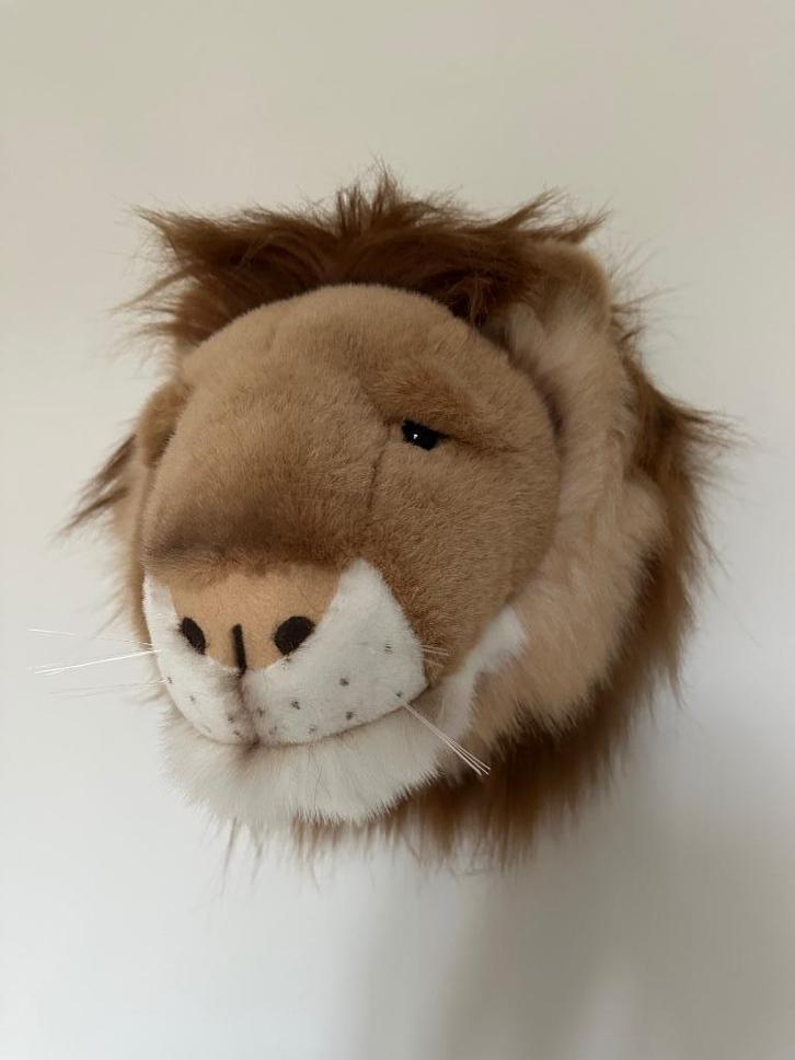 Wild and Soft - dierenkop leeuw, Kinderen en Baby's, Kinderkamer | Inrichting en Decoratie, Zo goed als nieuw, Wanddecoratie, Ophalen