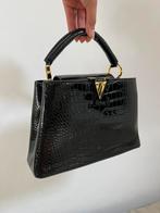 Louis Vuitton Capucines Bag Crocodile Black, Nieuw, Handtas, Ophalen of Verzenden, Zwart