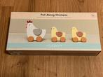 Little Dutch Trekdier Kippen / pull along chickens, Ophalen of Verzenden, Nieuw, Duw- of Trekspeelgoed