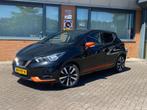 Nissan Micra 1.0L Acenta, Auto's, Nissan, Gebruikt, Euro 6, Zwart, Origineel Nederlands