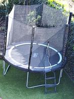 Saltra luxe trampoline 244cm zwart wit, Kinderen en Baby's, Speelgoed | Buiten | Trampolines, Gebruikt, Ophalen