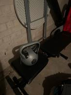 Vivid green fitnessbankje, Sport en Fitness, Fitnessmaterialen, Ophalen, Gebruikt, Armen, Kettlebell