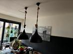 Metalen lampenkap, 2 stuks, onderkant lamp doorsnede 40 cm, Huis en Inrichting, Lampen | Hanglampen, Ophalen of Verzenden, Zo goed als nieuw