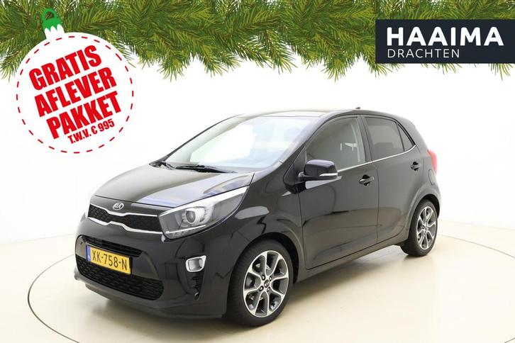 Kia Picanto 1.0 CVVT DynamicPlusLine | Navigatie | Climate C, Auto's, Kia, Bedrijf, Te koop, Picanto, ABS, Achteruitrijcamera
