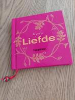 Liefde Boekje - Happinez isbn 9789058974518, Ophalen of Verzenden, Zo goed als nieuw, Happinez