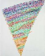 Piero Dorazio - Compositie - 1976 - Litho Handgesign., Antiek en Kunst, Ophalen of Verzenden