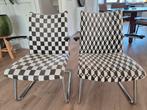 2x fauteuil Gebr. De Wit 4014, Ophalen, Gebruikt, Wit, Twee