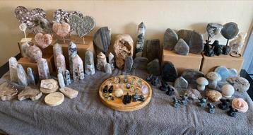 Verzameling edelstenen/ mineralen beschikbaar voor biedingen
