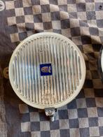 Oldtimer 2 Hella witte mistlampen met covers 160, Auto-onderdelen, Verlichting, Ophalen of Verzenden, Gebruikt